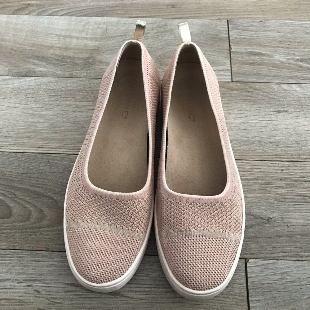 Vionic Uptown Skimmer Womens Knit Slip-On Comfort Shoe Light Pink - 9 Medium. - Picture 3 of 10